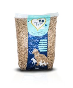 PRIMO PET Premium Wood Pellet Cat / Animal Litter -100% Natural - 15kg