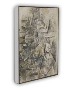 Print - Georges Braque - Artwork - Bottle of Rum on a Mantelpiece 1911