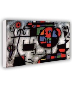 Print - Joan MirÃ³ - Artwork - The Skiing Lesson 1966