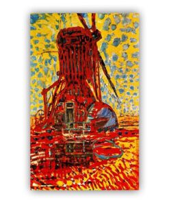 Print - Piet Mondrian - Artwork - Windmill in Sunlight 1908