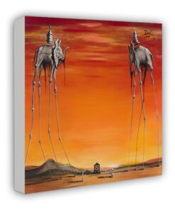 Print - Salvador Dali - Artwork - The Elephants 1948