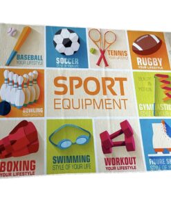 Printed Rectangular ifestyle Play Rug / Carpets