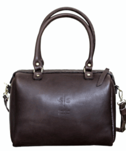 Priscilla Leather Handbag - Swish and Swank - Chocolate Brown