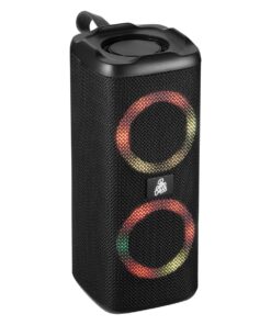 Pro Bass Pulse Box Portable Bluetooth Speaker - Black