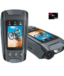 Pro Cycling Camera | 4K Sports & Action Camera | Built-In Horn & Flashlight