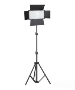 Pro LED 600 Photo And Video White Light Kit 2.1M Tripod And 2 Batteries