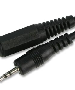 Pro Signal(PSG03107) 3.5mm Stereo Jack Plug, 2.5mm, 1m, Black