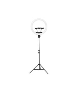 Professional  18 Inch Ring Light with 2M Tripod & 3 Phone Holders