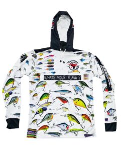Professional Africa - 3D Lure Hoody Fishing Shirt - 2XL