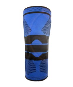 Professional Compression Knee Brace Support - L (Blue)
