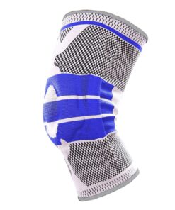 Professional Compression Knee Brace Support - L (Grey)