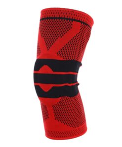 Professional Compression Knee Brace Support - L (Red)
