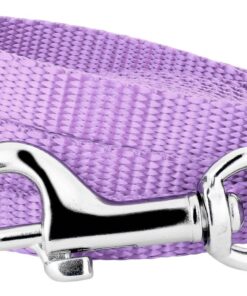 Professional fixed durable nylon dog leash - 120cm Lavender