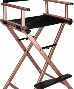 Professional Foldable Rose Gold Makeup Director Chair CH-002