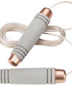 Professional Jump Rope with Gold Steel Wire