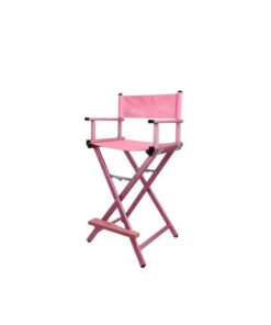 Professional Makeup Chair for Artists and Directors - Pink
