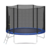 Professional Outdoor Trampoline With Enclosure Net and Stairs - 184 cm