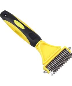 Professional Pet Dematting Deshedding Brush for Dogs and Cats