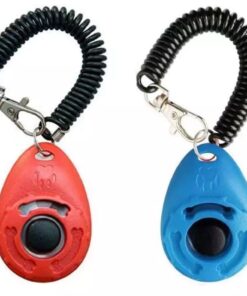 Professional Pet Quality Dog/Puppy Training Clicker Wrist Band 2 Pack
