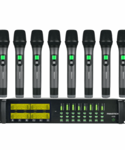 Professional UHF 8 Channel Handheld Wireless Microphone System