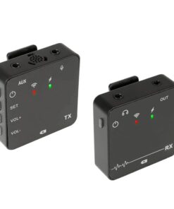 Professional Vlogging 50M Range Wireless Recording Microphone AA-51