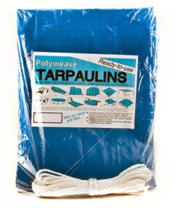 Protarp Polyweave Tarpaulin - Blue 8 x 4m