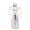 Protection - Amethyst Crystal Angel Figurine