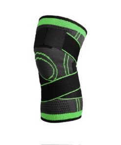 Protective Knee Brace Support for Sports Injury Prevention - Green - S