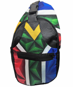 Proudly South African Flag Heritage Sling Bag by Tribe Afrique