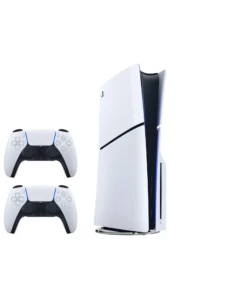 PS5 Slim Disc + Additional DualSense 5 White Controller
