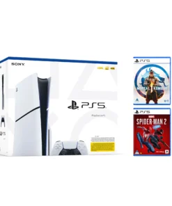 PS5 Slim Disc + MK1 + Spiderman 2