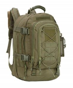 PSM -Outdoor Camo Tactical Backpack Climbing Hiking Travel Daypack - Green