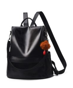 PU Backpack - Black