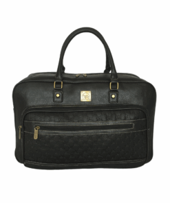 PU High Quality Overnight And Travelling Bag - Black