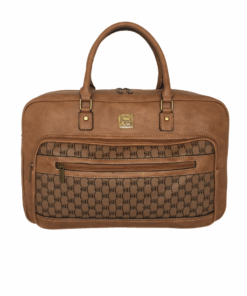 PU High Quality Overnight And Travelling Bag - Brown