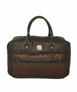 PU High Quality Overnight And Travelling Bag - Coffee