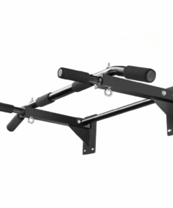 Pull Up Bar V2 - Additional Cross Support - 1818 Fitness - Black