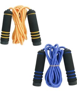 Pulse Active Tangle-Free Skipping Rope - Orange & Blue