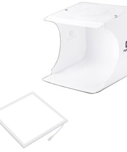 Puluz 20cm Folding Photo Box with Shadowless LED Floor & 6 Color Backdrops