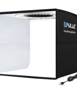 PULUZ 30cm LED Photo Softbox with 6 Colour Backdrops