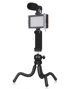 PULUZ 4-in-1 Vlogging Kit with Octopus Tripod