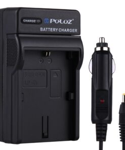 PULUZ Digital Camera Battery Car Charger for Canon LP-E6 Battery
