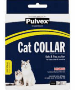 Pulvex - Adjustable Tick & Flea Cat Collar - 1 Size Fits All - 35cm