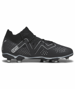 Puma Boys' Future Match Firm/Artificial Ground Soccer Boots - Black/White - UK Junior 5