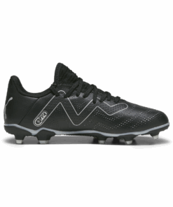 Puma Boys' Future Play Firm/Artificial Ground Soccer Boots - Black/White - UK Junior 3