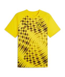 Puma BVB 23/24 Prematch Jersey Cyber Yellow - XL