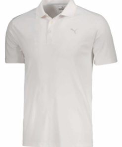 Puma Golf - Men's MSS Pounce Golf Polo - Bright White - S