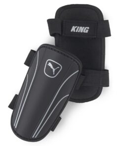 Puma Junior King Strap Shinguard - Puma Black/Puma Silver - S