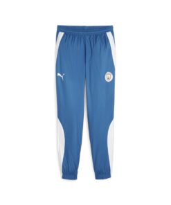 Puma Manchester City Prematch Woven Pants Lake Blue - XL
