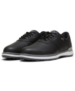 Puma Men's Avant Golf Shoes - Black - UK 7